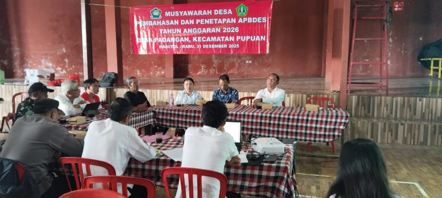 MUSDES PENETAPAN APBDES 2026