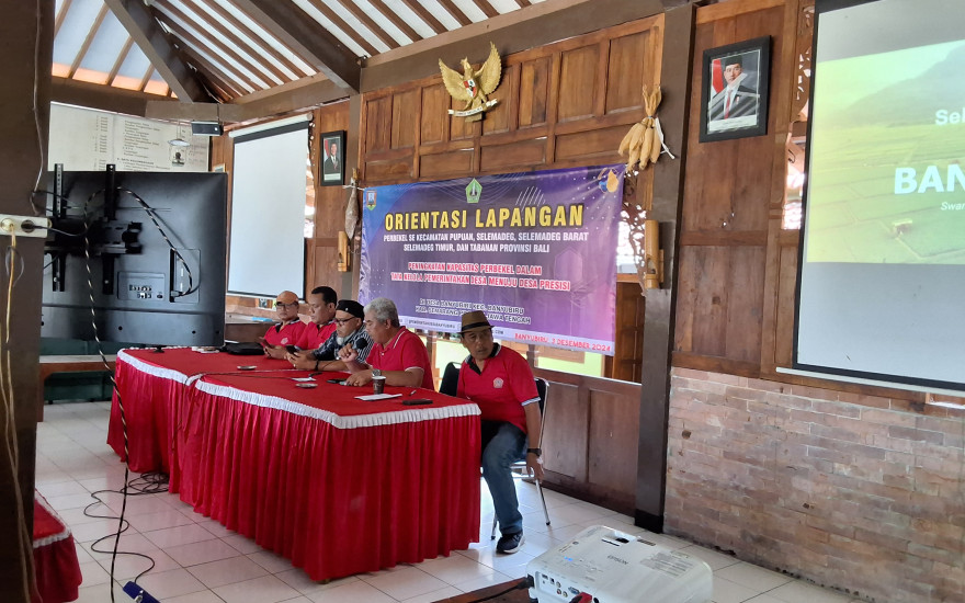 STUDY ORIENTASI LAPANGAN DI DESA BANYU BIRU SEMARANG
