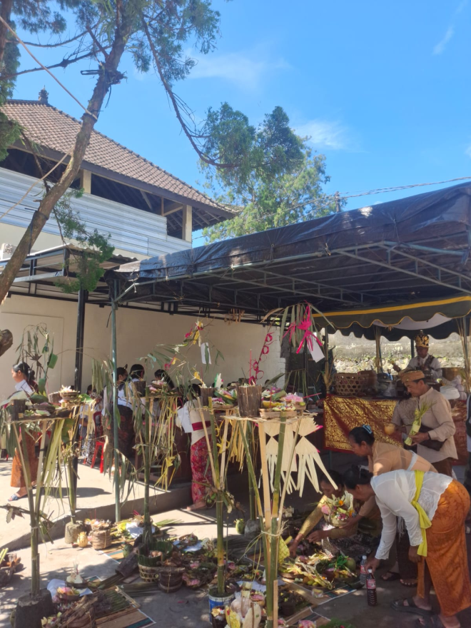 PERESMIAN PUSKESMAS PEMBANTU DESA PADANGAN